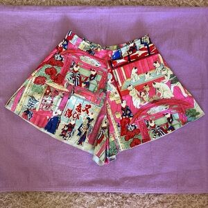 ✨Amazing Blackmilk Japanese onsen cat shorties, size M!